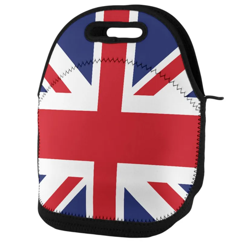 British Flag Union Jack Lunch Tote Bag sold by Old Glory
