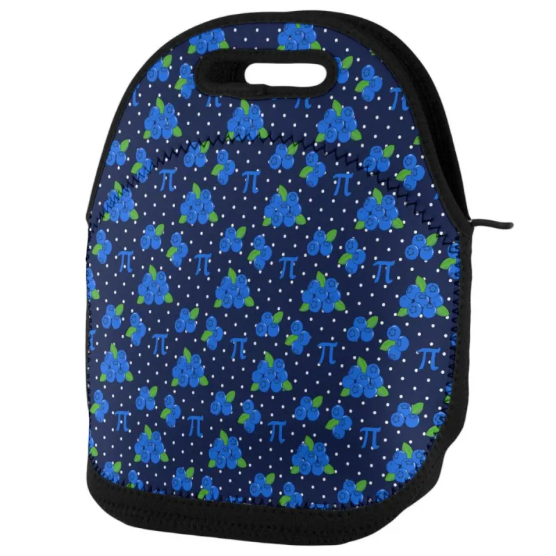 Blueberry Pi Day Pattern Lunch Tote Bag sold by Old Glory