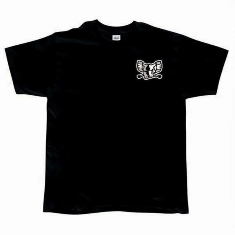 Richmond Riverdogs Crest Print Mono Mad Dog T-Shirt - Black sold by Old Glory