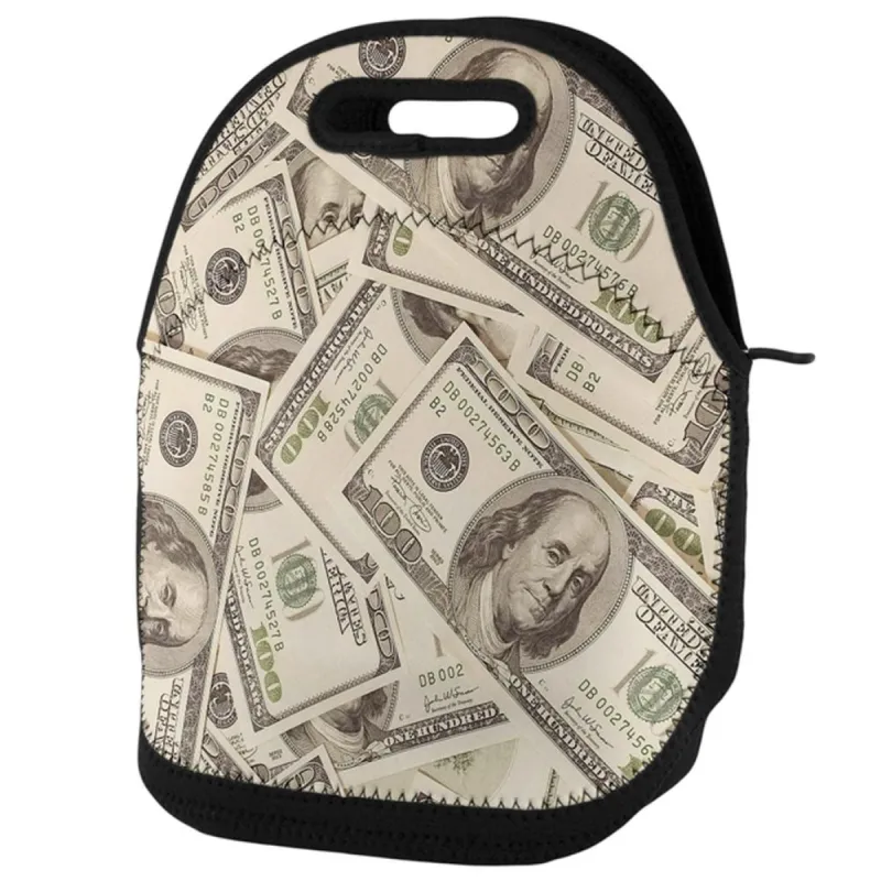 Cash Money Lunch Tote Bag sold by Old Glory