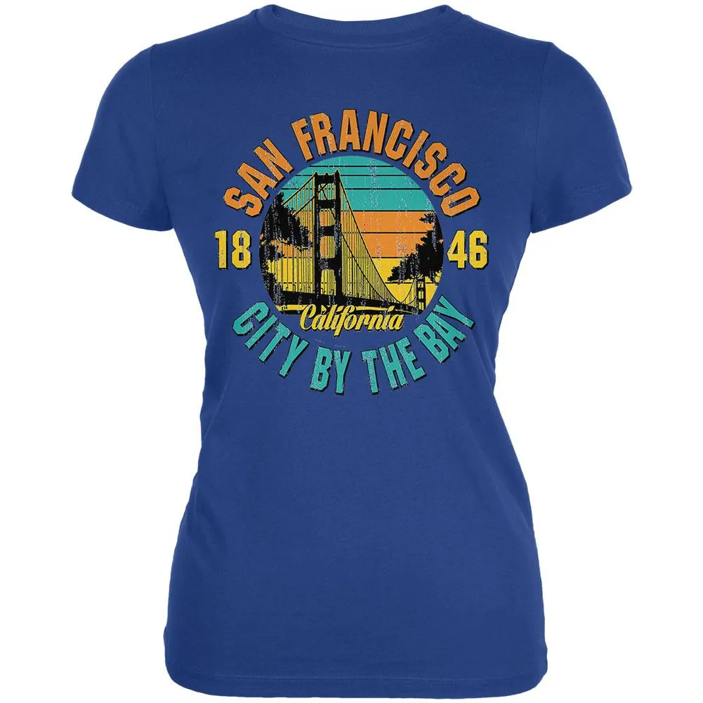 Bridge San Francisco California Juniors Soft T Shirt sold by Old Glory