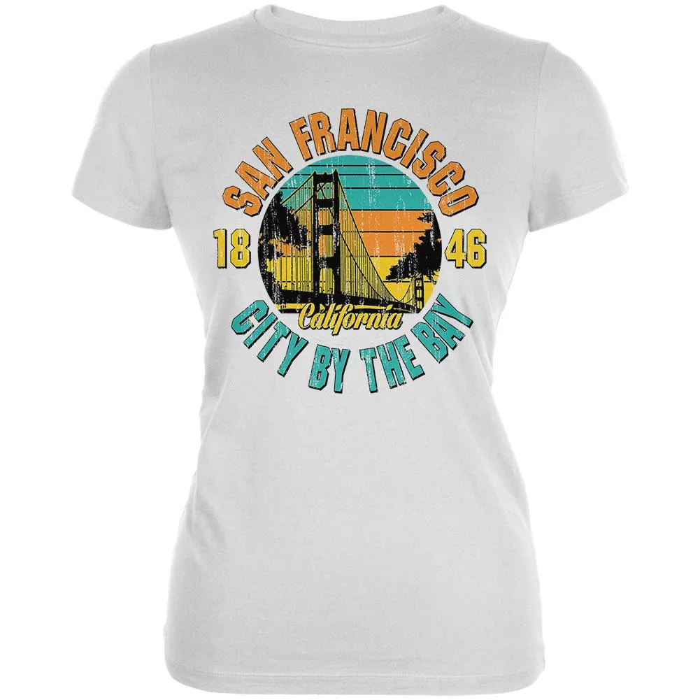 Bridge San Francisco California Juniors Soft T Shirt sold by Old Glory product image thumbnail 2