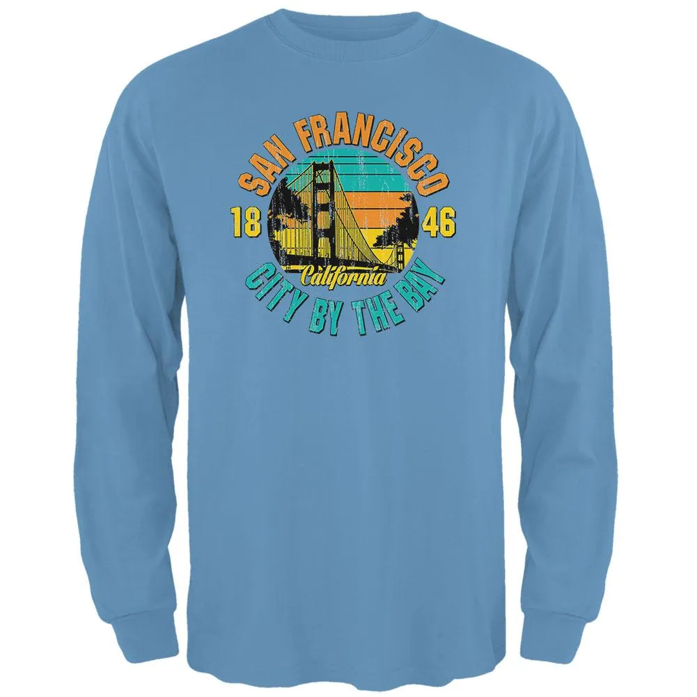 Bridge San Francisco California Mens Long Sleeve T Shirt sold by Old Glory