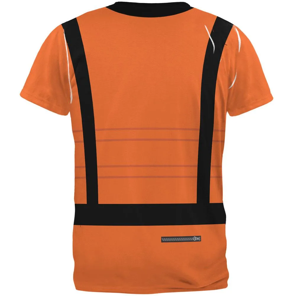 Halloween Astronaunt Costume Orange Escape Suit All Over Mens T Shirt sold by Old Glory product image thumbnail 2