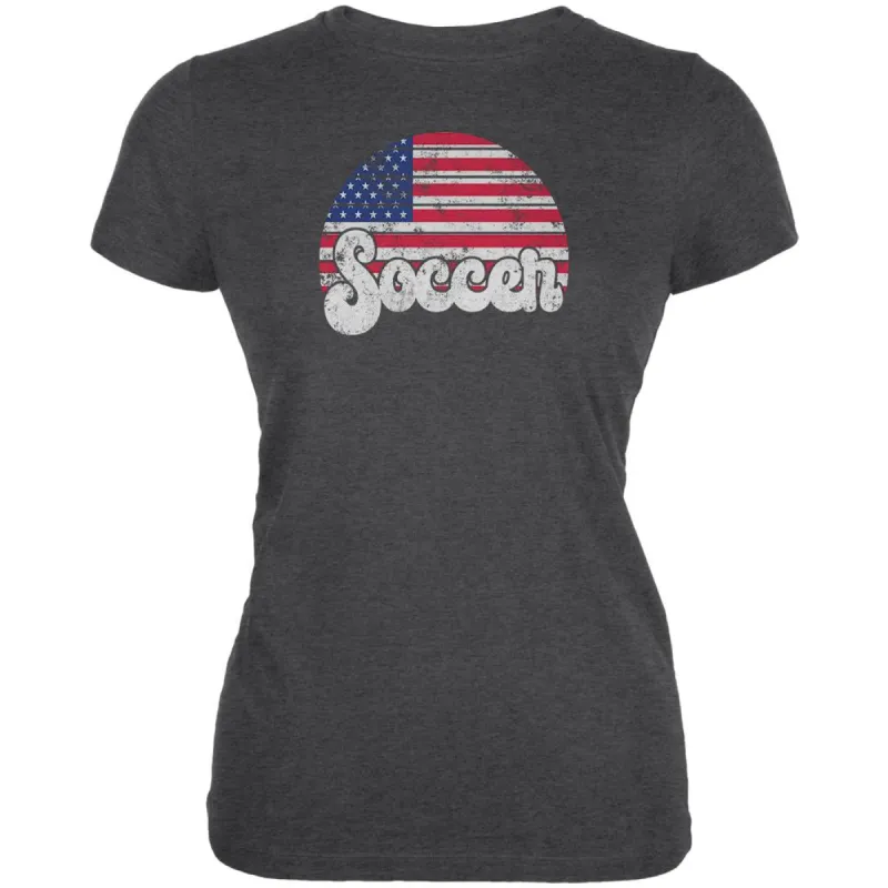 World Cup United States Football Soccer Juniors Soft T Shirt sold by Old Glory