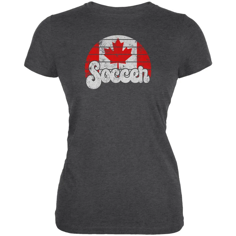 World Cup Canada Football Soccer Juniors Soft T Shirt sold by Old Glory