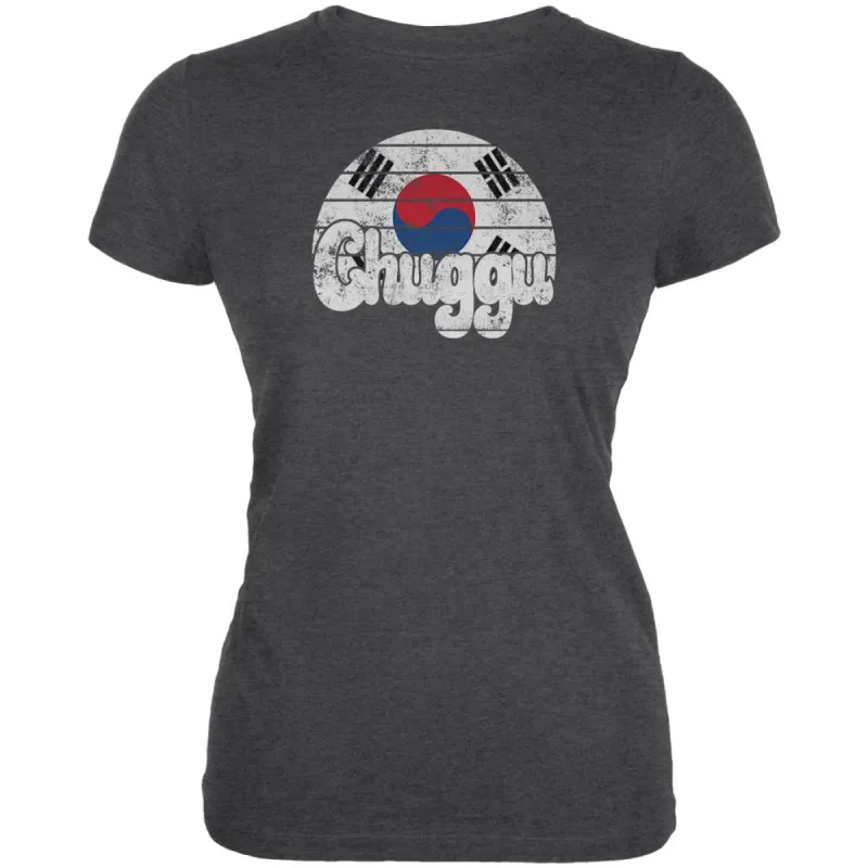 World Cup South Korea Chuggu Football Soccer Juniors Soft T Shirt sold by Old Glory