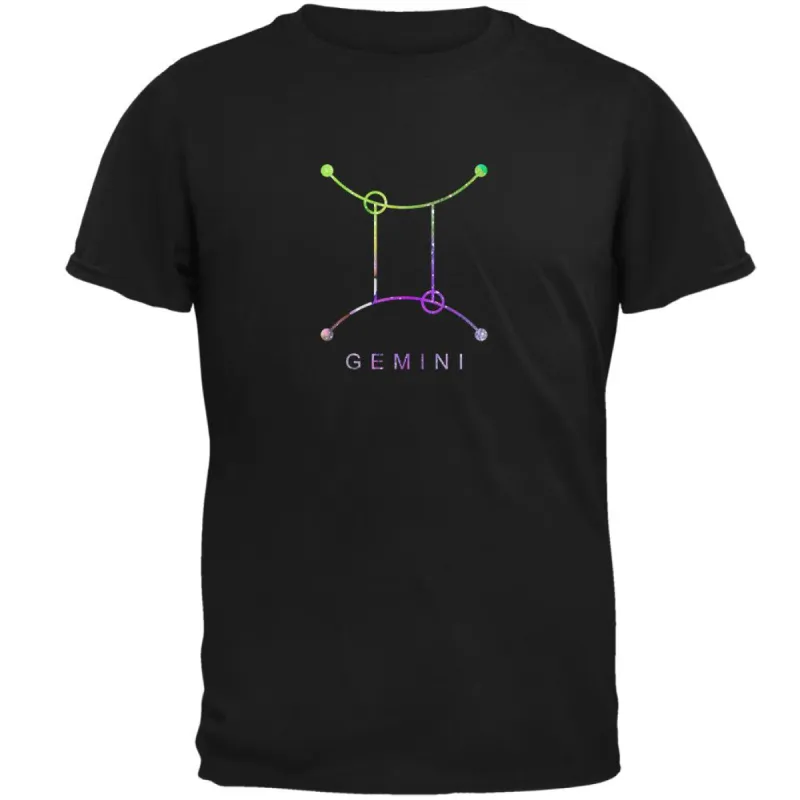 Sacred Zodiac Gemini Mens T Shirt sold by Old Glory