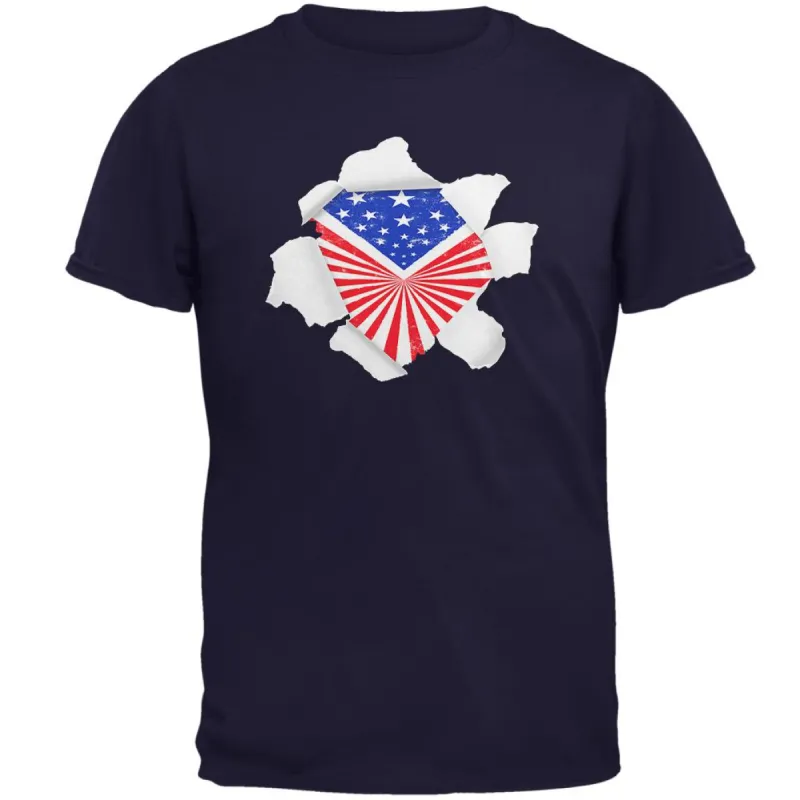 4th of July Bursting with Pride Mens T Shirt sold by Old Glory