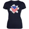 4th of July Bursting with Pride Juniors Soft T Shirt sold by Old Glory