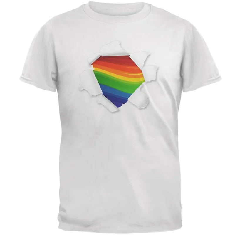 LGBT Bursting with Pride Mens T Shirt sold by Old Glory