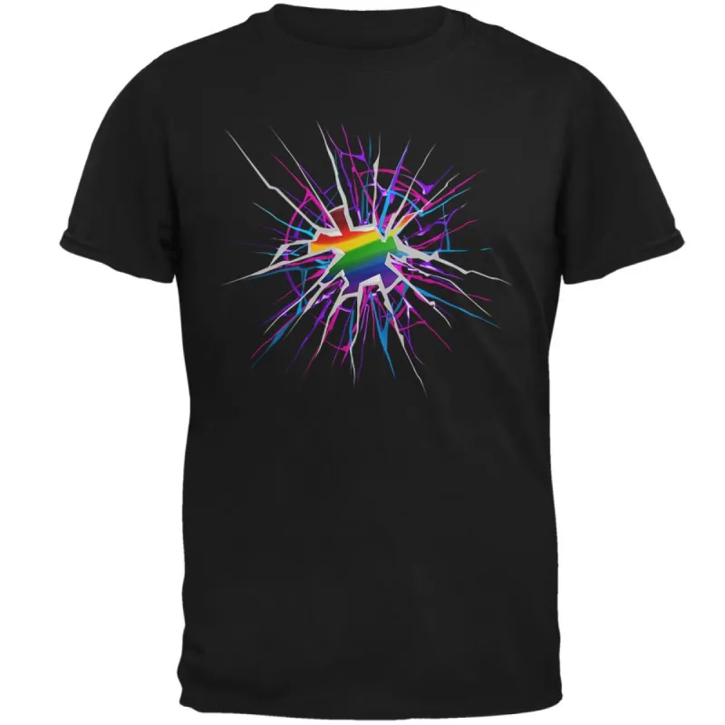 LGBT Trans Breaking Through Barriers Mens T Shirt sold by Old Glory