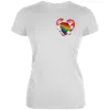 LGBT Heart Full of Pride Juniors Soft T Shirt sold by Old Glory