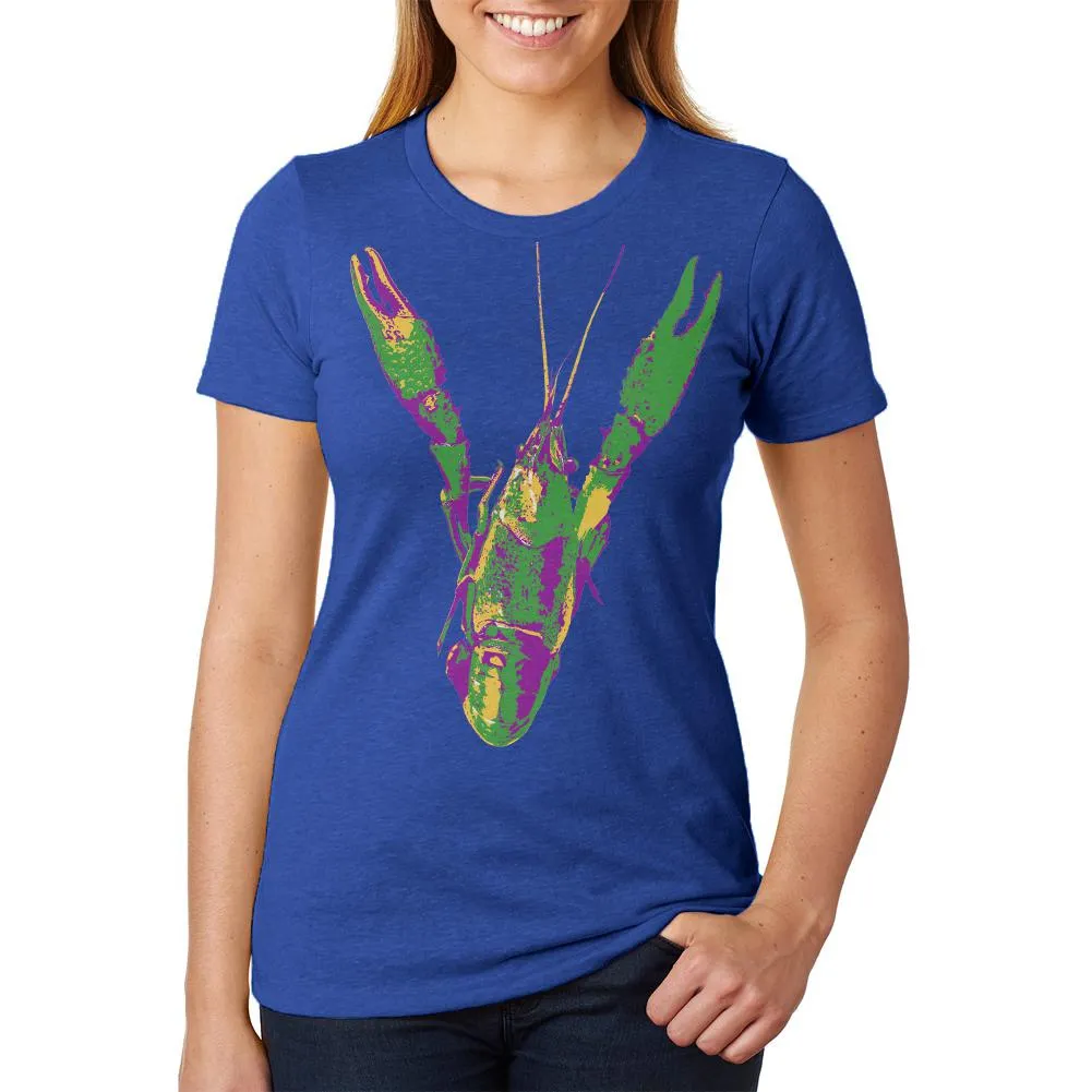 Mardi Gras Crawfish Juniors Soft Heather T Shirt sold by Old Glory product image thumbnail 2