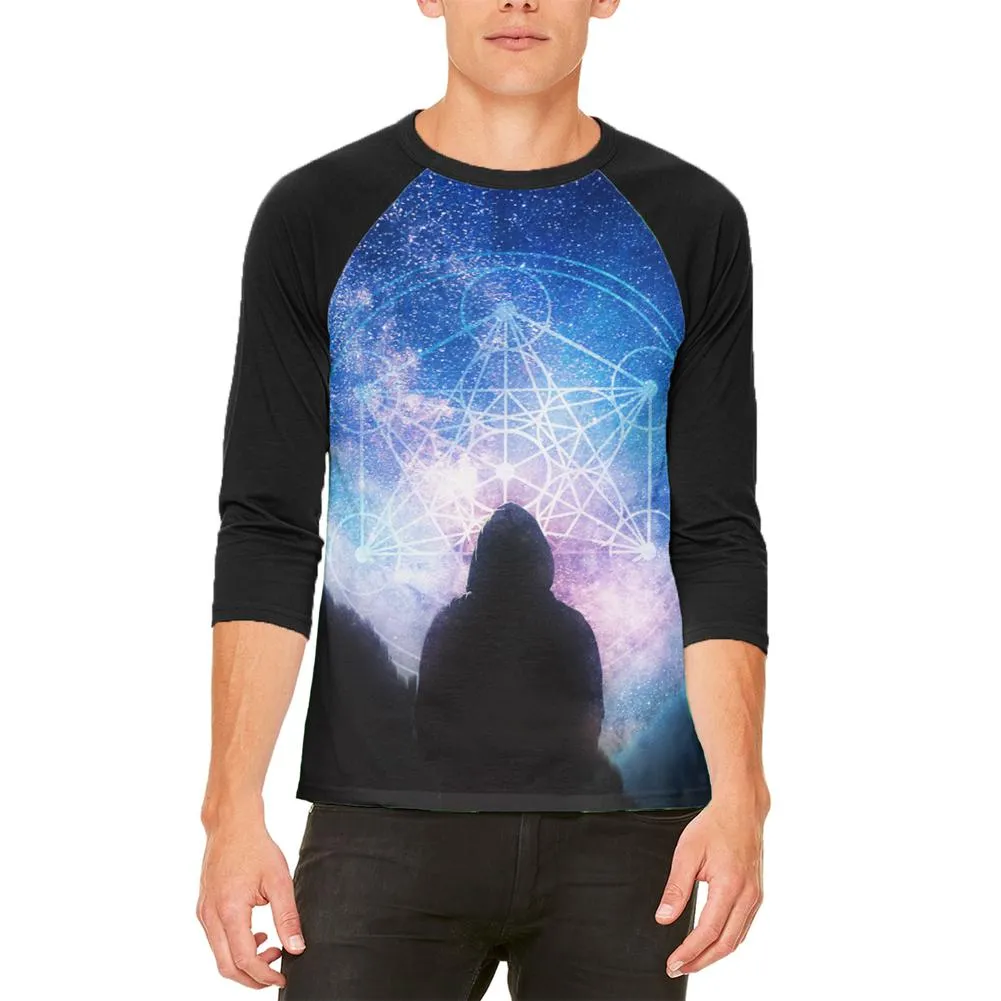 La Fin du Monde Metatron's Cube Mens Raglan T Shirt sold by Old Glory
