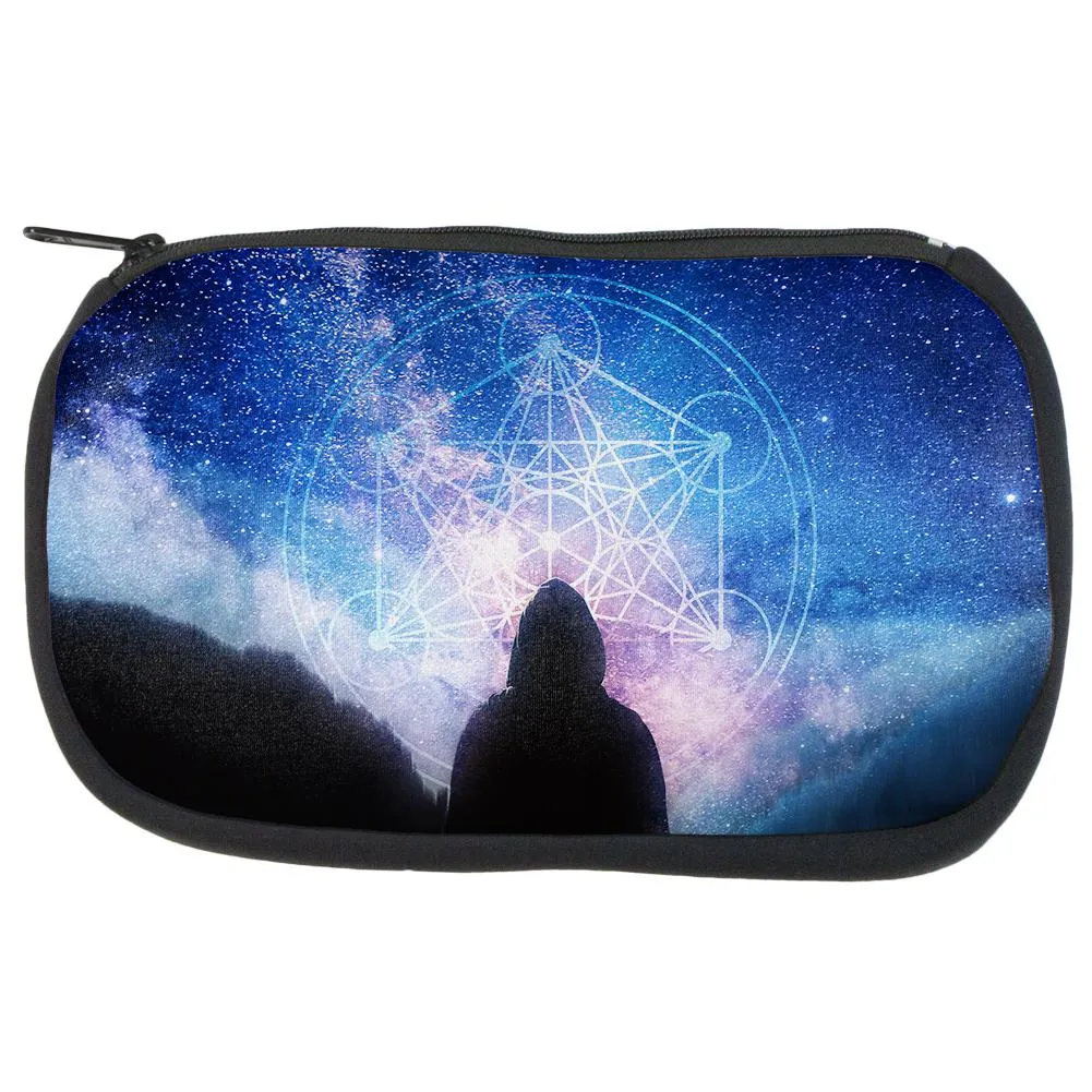 La Fin du Monde Metatron's Cube Makeup Bag sold by Old Glory