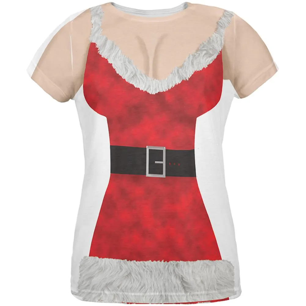 Sexy Mrs. Claus All Over Womens T-Shirt sold by Old Glory