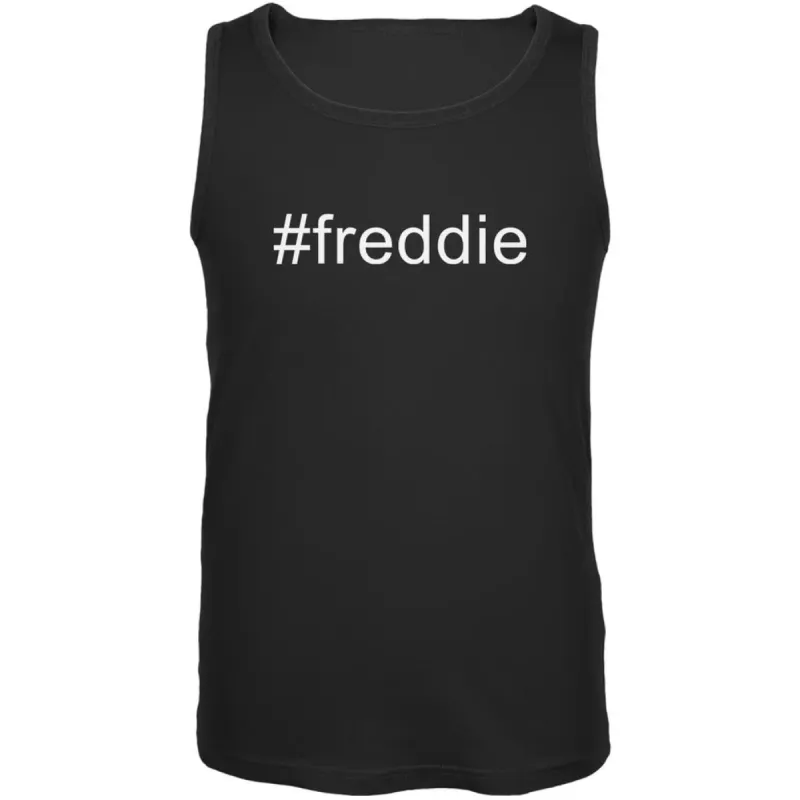 #Freddie Black Adult Tank Top sold by Old Glory