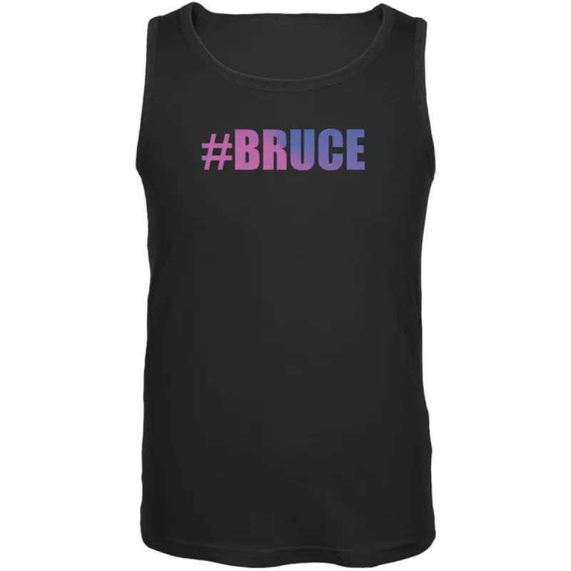 #Bruce Transgender Bruce Jenner Black Adult Tank Top sold by Old Glory
