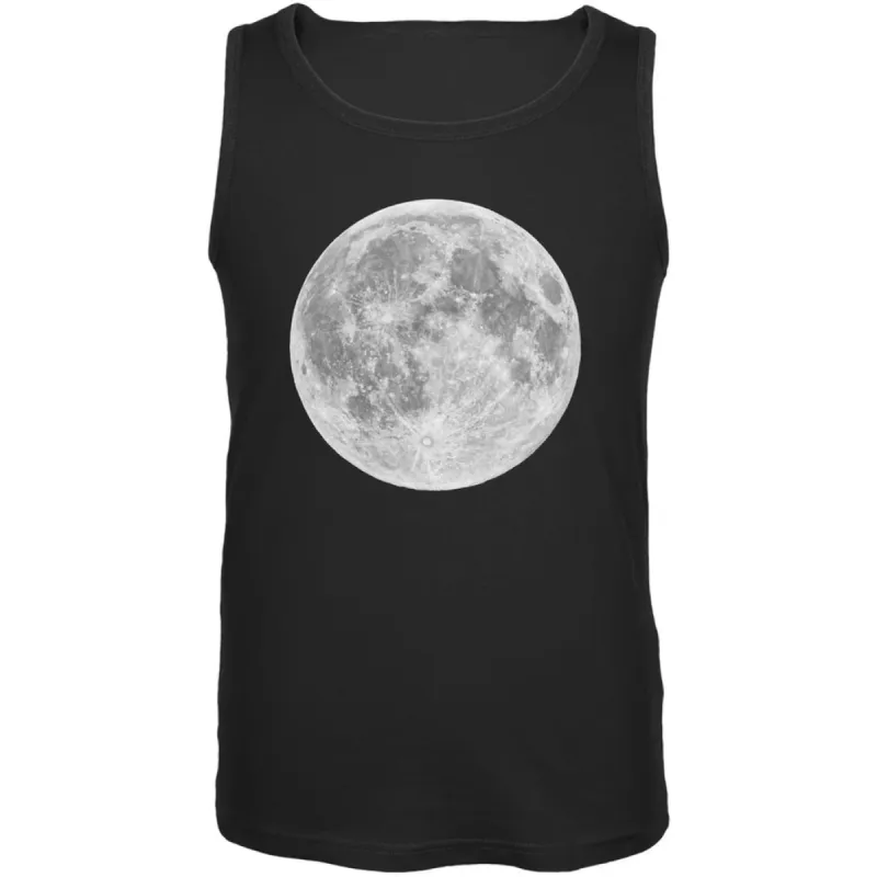 Earth's Moon Costume Adult Tank Top sold by Old Glory