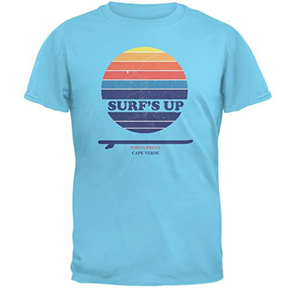 Surf's Up Ponta Preta Cape Verde Mens T Shirt sold by Old Glory product image thumbnail 3