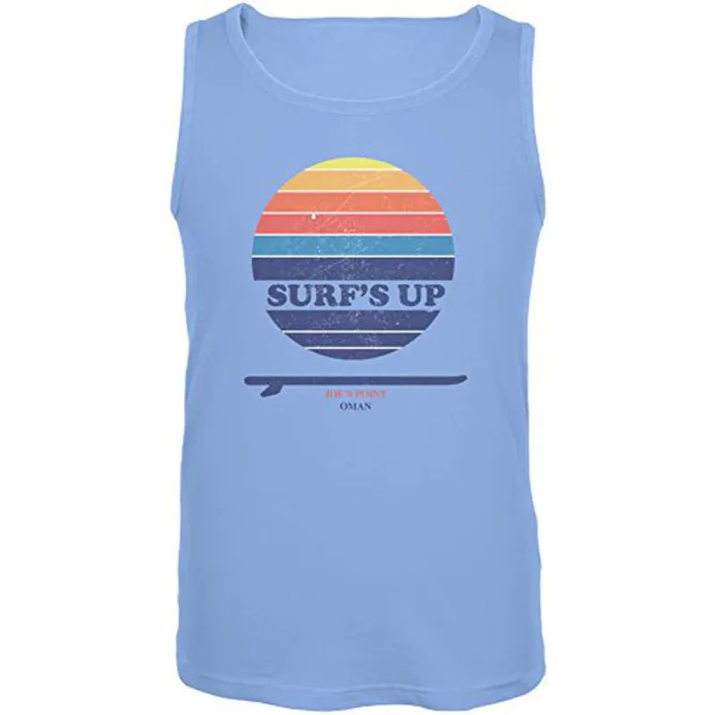 Surf's Up Joe's Point Oman Mens Tank Top sold by Old Glory