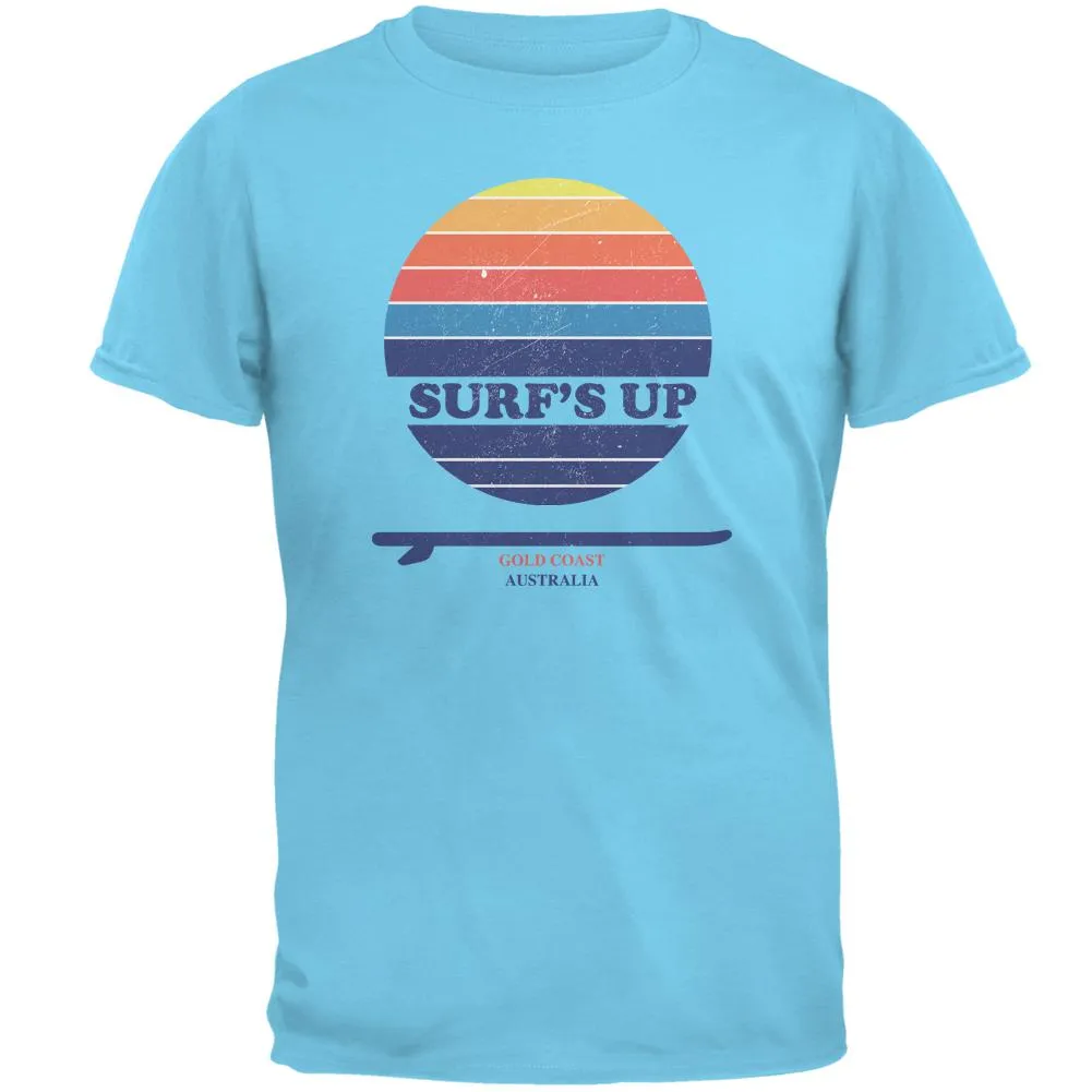 Surf's Up Gold Coast Australia Mens T Shirt sold by Old Glory product image thumbnail 3