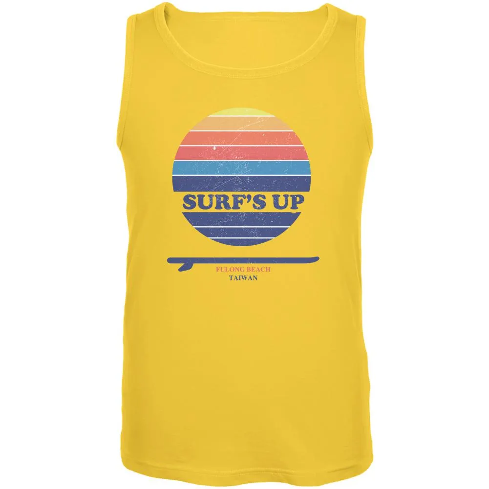 Surf's Up Furlong Beach Taiwan Mens Tank Top sold by Old Glory product image thumbnail 2