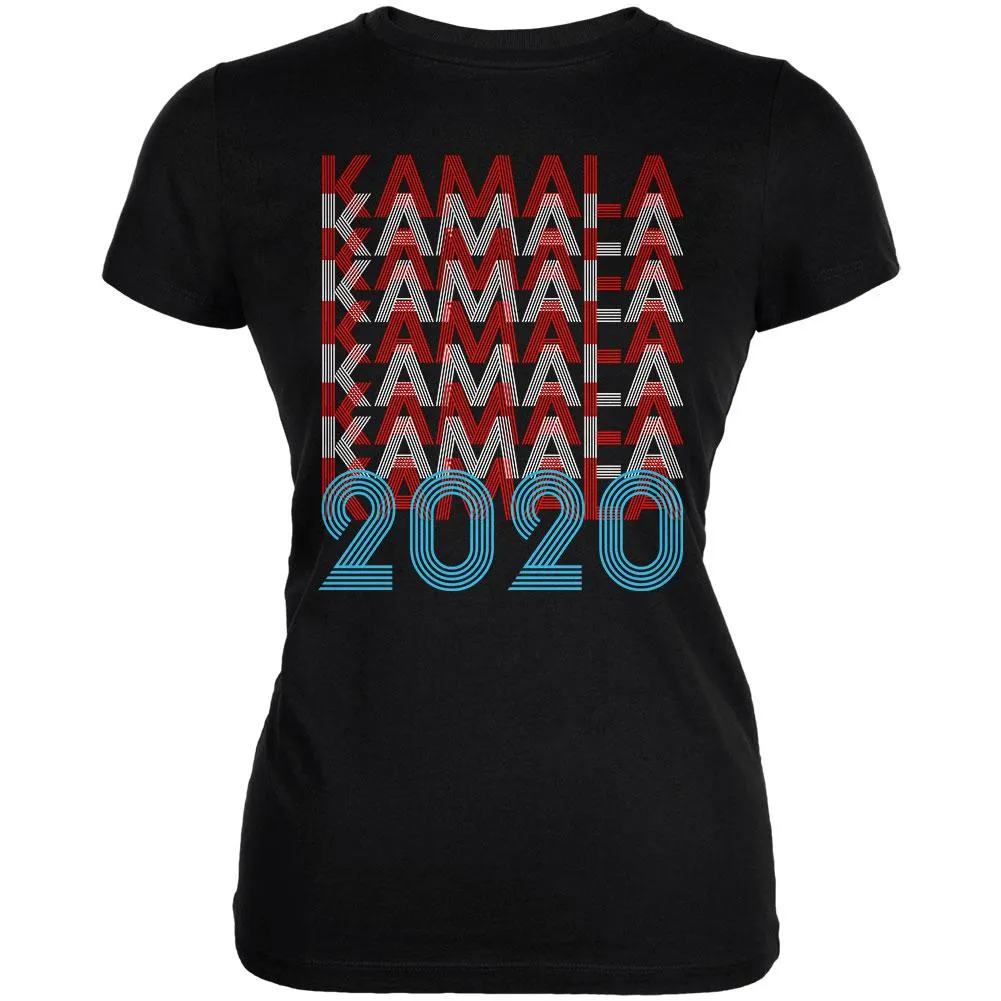 Election 2020 Kamala Harris President Vintage Style Juniors Soft T Shirt sold by Old Glory