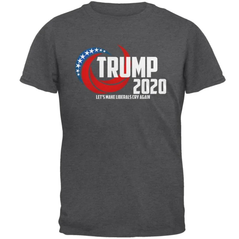 Election 2020 Re-Elect Trump Make Liberals Cry Again Mens T Shirt sold by Old Glory