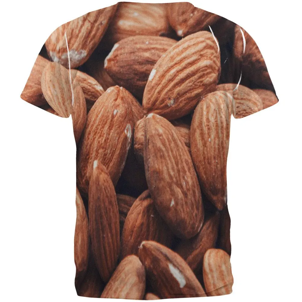 Halloween I'm Nuts Costume Almonds All Over Mens T Shirt sold by Old Glory product image thumbnail 2