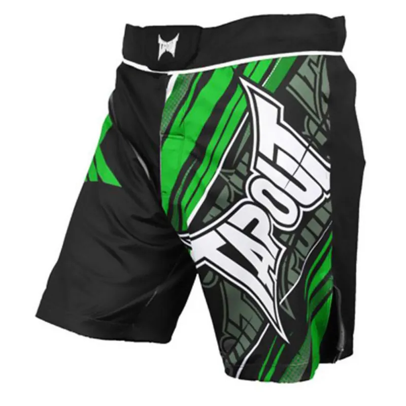 Tapout - Performance Green Mens Fight Shorts sold by Old Glory