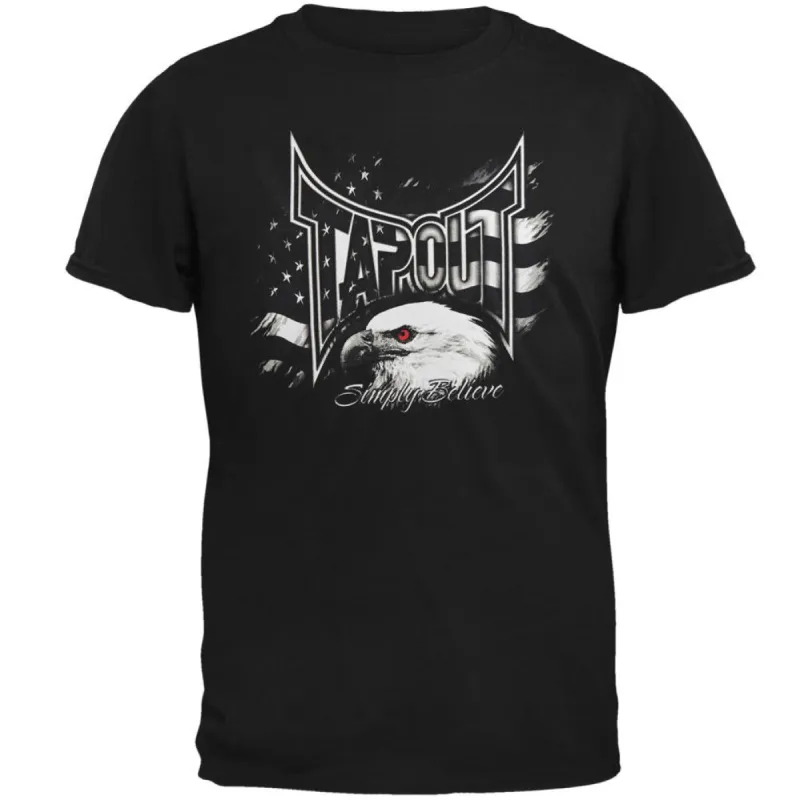 Tapout - Eagle Simply Believe Mens T Shirt sold by Old Glory
