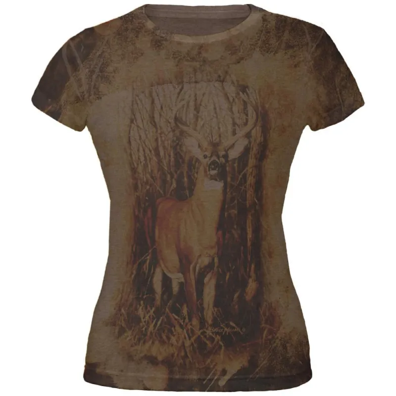 10 Point Buck Urban Juniors Soft T Shirt sold by Old Glory