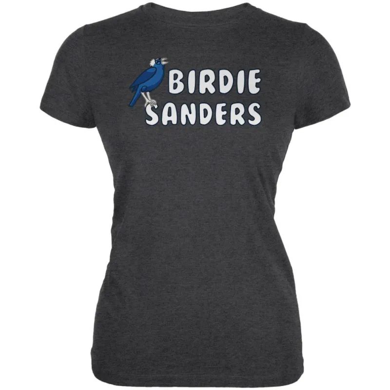 Election 2020 Bird Birdie Bernie Sanders Juniors Soft T Shirt sold by Old Glory
