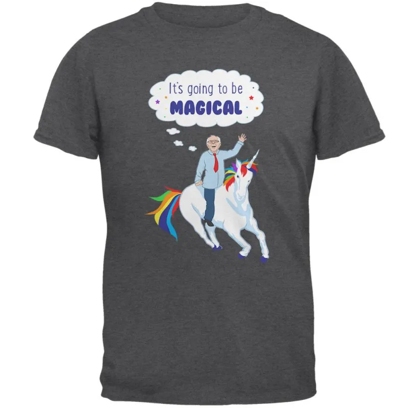 Election 2020 Bernie Sanders is Magical Unicorn Mens T Shirt sold by Old Glory