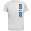 Blue Lives Matter Thin Blue Line American Flag Mens T Shirt sold by Old Glory