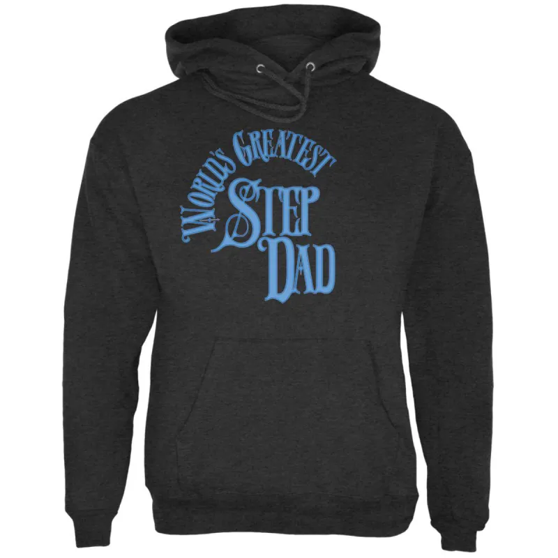 World's Greatest Step Dad Mens Hoodie sold by Old Glory