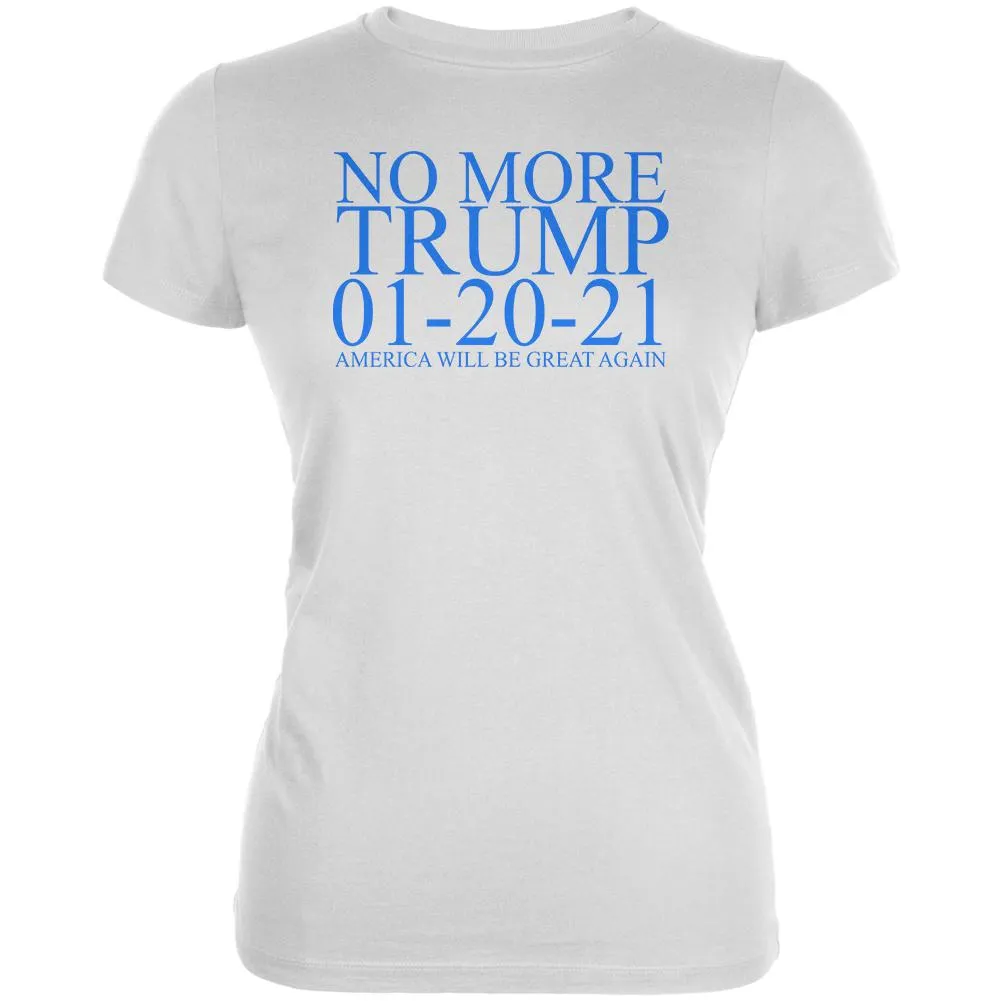 Election 2020 No More Trump 01-20-21 Juniors Soft T Shirt sold by Old Glory product image thumbnail 3