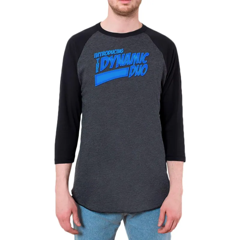 Dynamic Duo Funny Comic Book Mens Raglan T Shirt sold by Old Glory