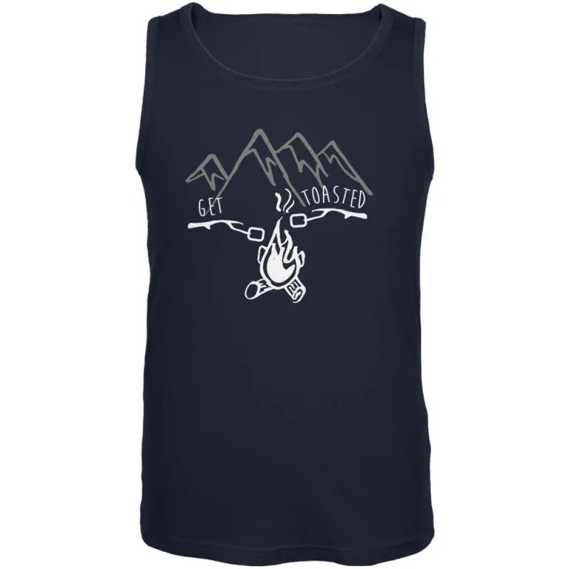 Camping Nature Get Toasted Smores Mens Tank Top sold by Old Glory