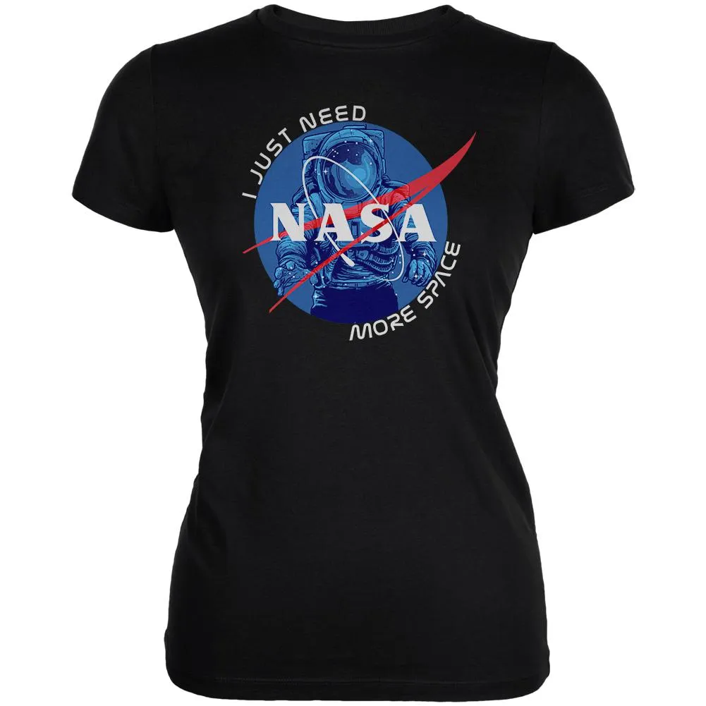 NASA Astronaut I Just Need More Space Juniors Soft T Shirt sold by Old Glory product image thumbnail 2