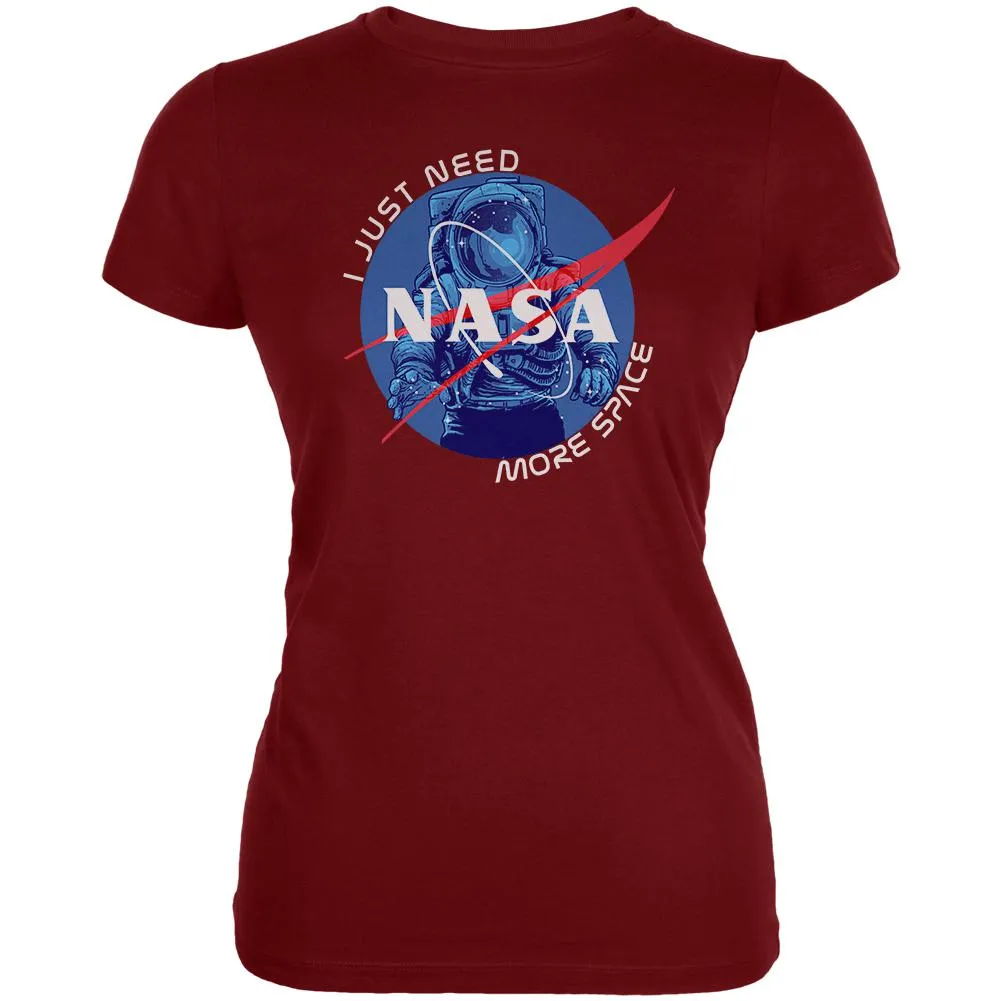 NASA Astronaut I Just Need More Space Juniors Soft T Shirt sold by Old Glory product image thumbnail 3
