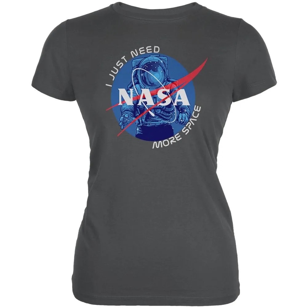 NASA Astronaut I Just Need More Space Juniors Soft T Shirt sold by Old Glory