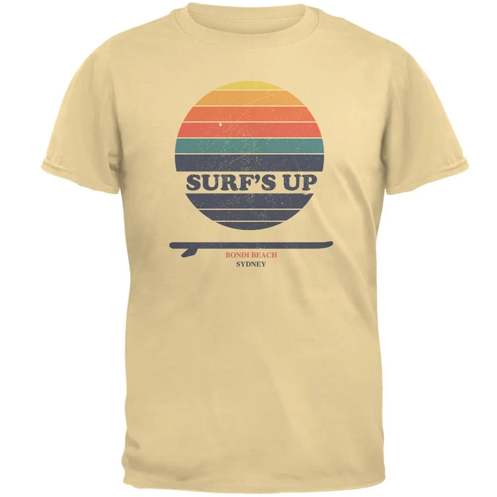 Surf's Up Bondi Beach Sydney Australia Mens T Shirt sold by Old Glory