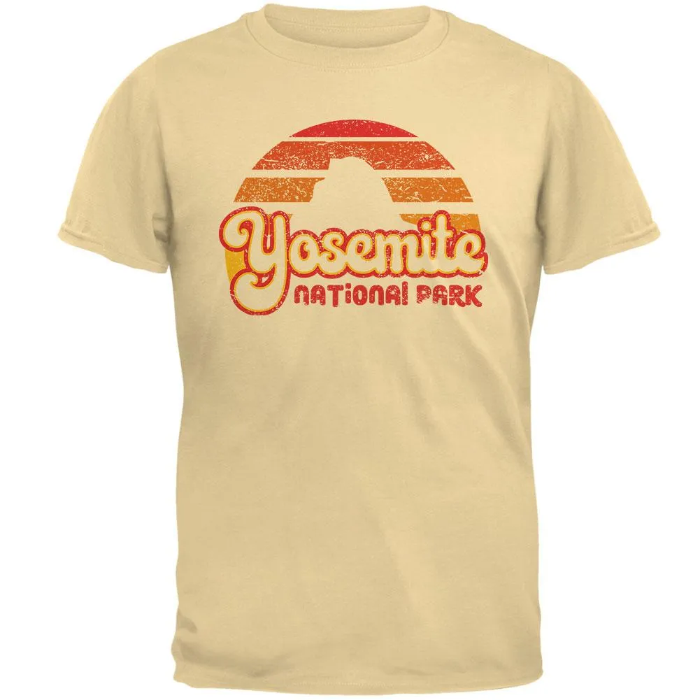 National Park Retro 70s Sunset Yosemite Mens T Shirt sold by Old Glory product image thumbnail 2