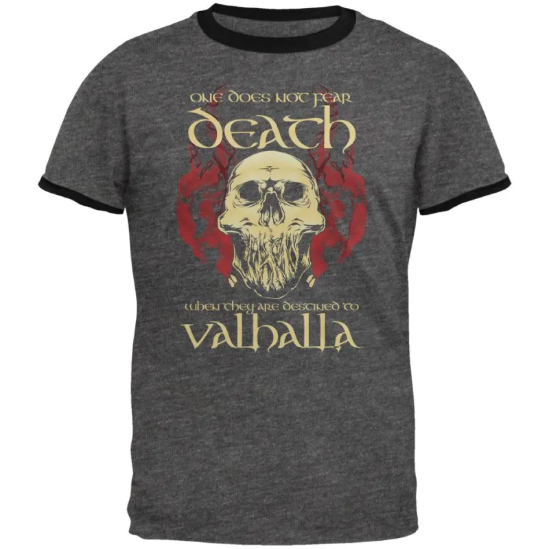 Viking Death Valhalla Mens Ringer T Shirt sold by Old Glory