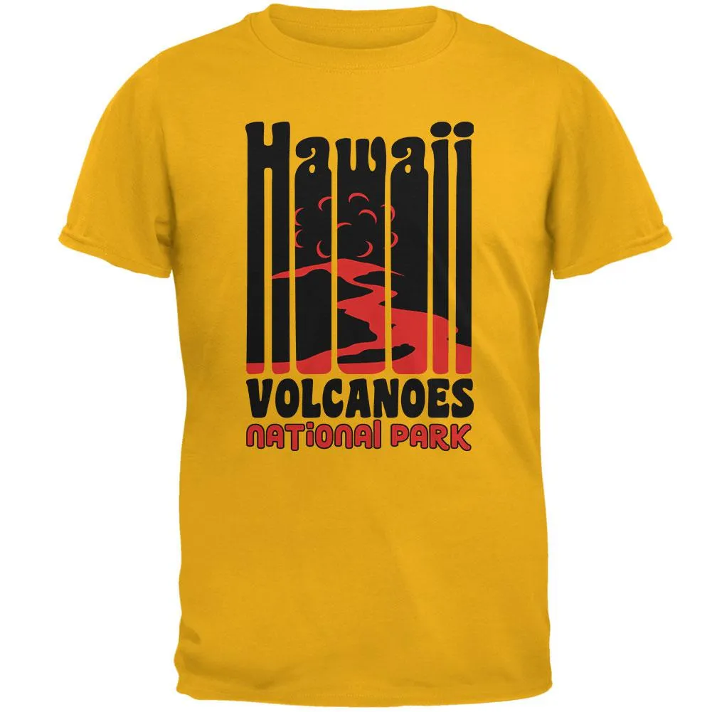 National Park Retro 70s Color Bars Hawaii Volcanoes Mens T Shirt sold by Old Glory product image thumbnail 2