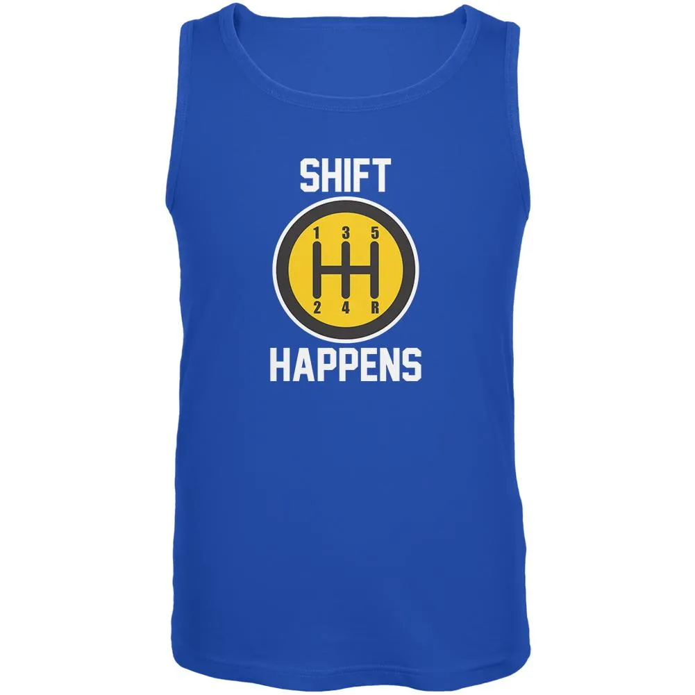 Shift Happens Mens Tank Top sold by Old Glory
