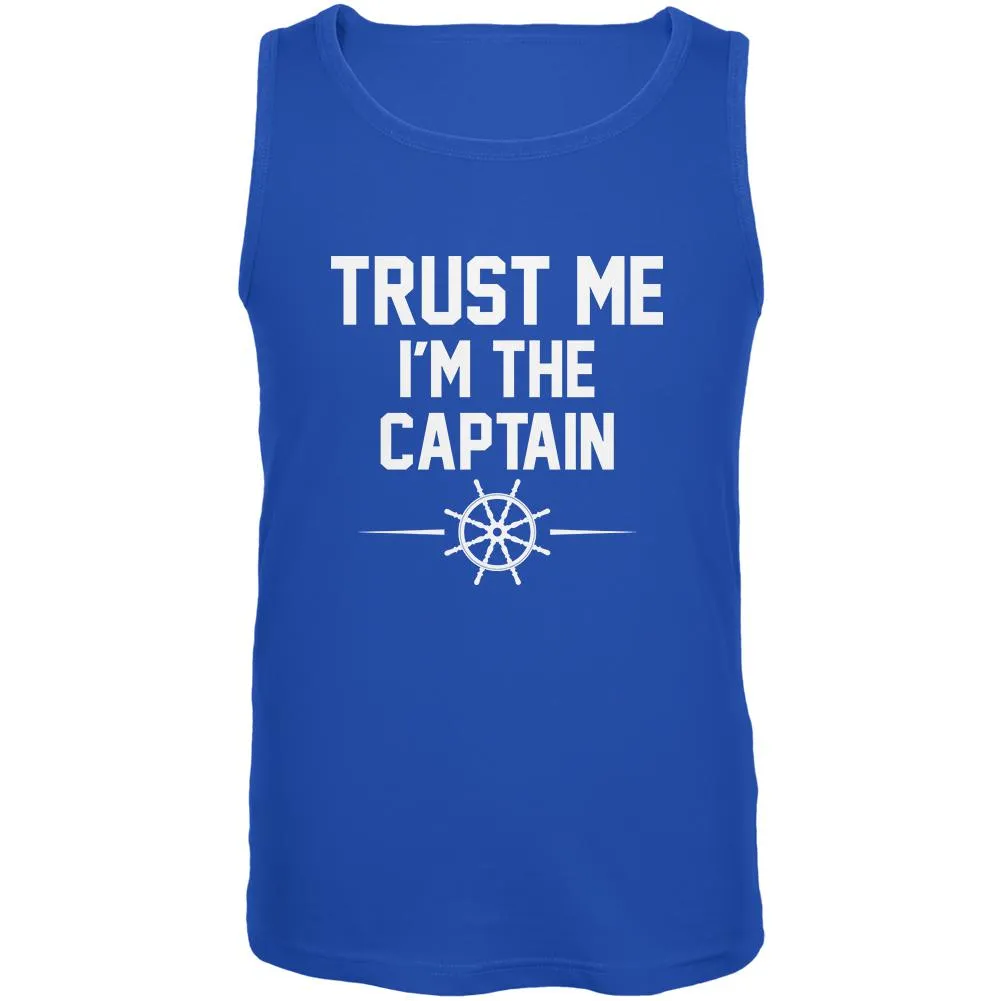 Trust Me I'm The Captain Mens Tank Top sold by Old Glory
